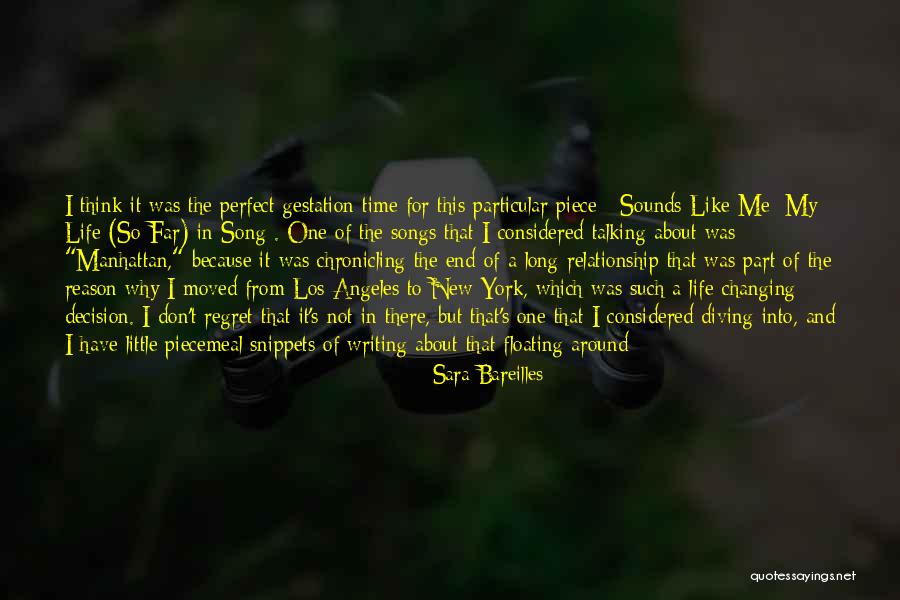In The End Relationship Quotes By Sara Bareilles In The End Relationship Quotes By Sara Bareilles