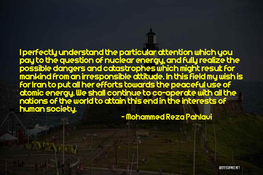 In The End You Realize Quotes By Mohammed Reza Pahlavi In The End You Realize Quotes By Mohammed Reza Pahlavi