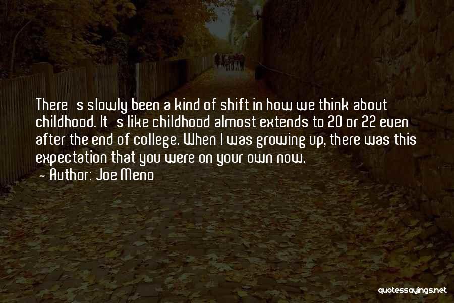 In The End You're On Your Own Quotes By Joe Meno