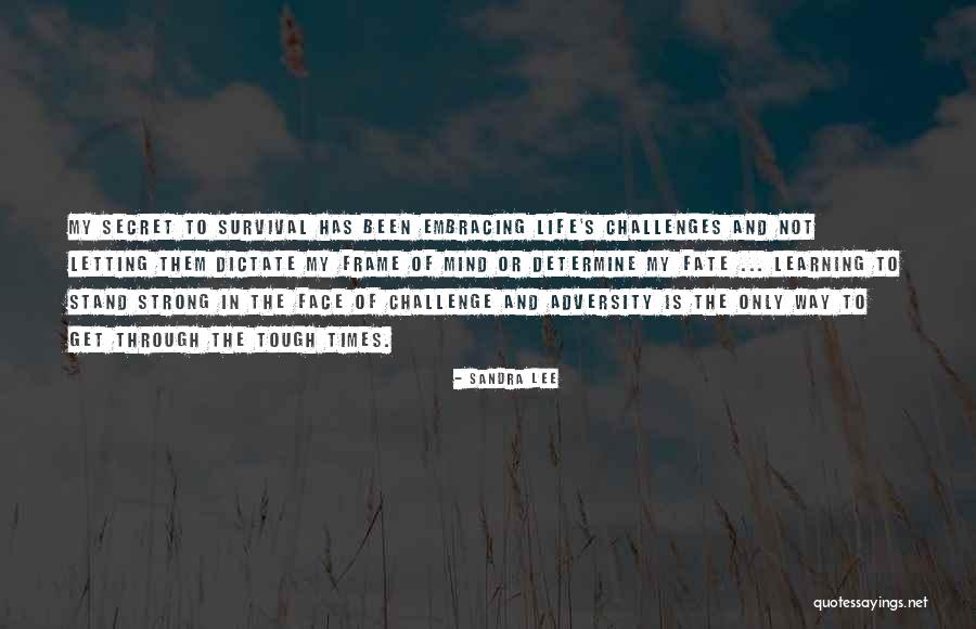 In The Face Of Adversity Quotes By Sandra Lee In The Face Of Adversity Quotes By Sandra Lee