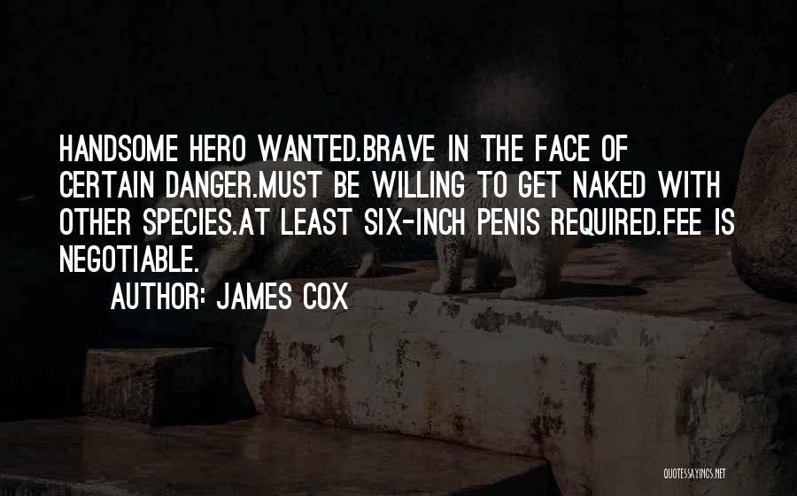 In The Face Of Danger Quotes By James Cox