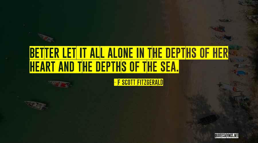 In The Heart Of The Sea Quotes By F Scott Fitzgerald