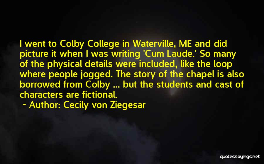 In The Loop Quotes By Cecily Von Ziegesar