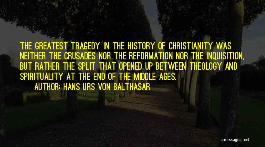 In The Middle Of Quotes By Hans Urs Von Balthasar