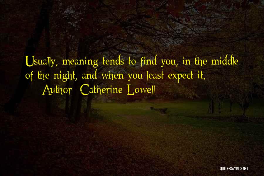 In The Middle Of The Night Quotes By Catherine Lowell