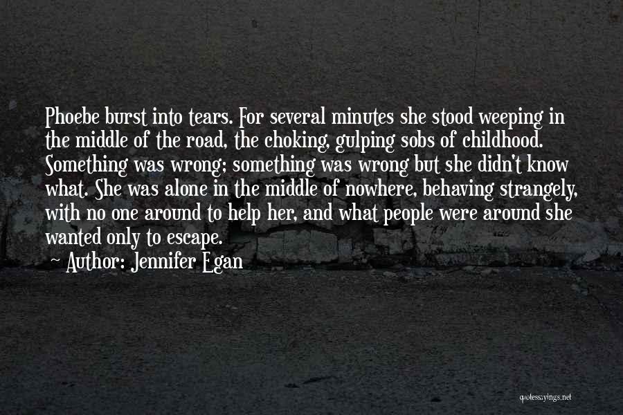 In The Middle Of The Road Quotes By Jennifer Egan