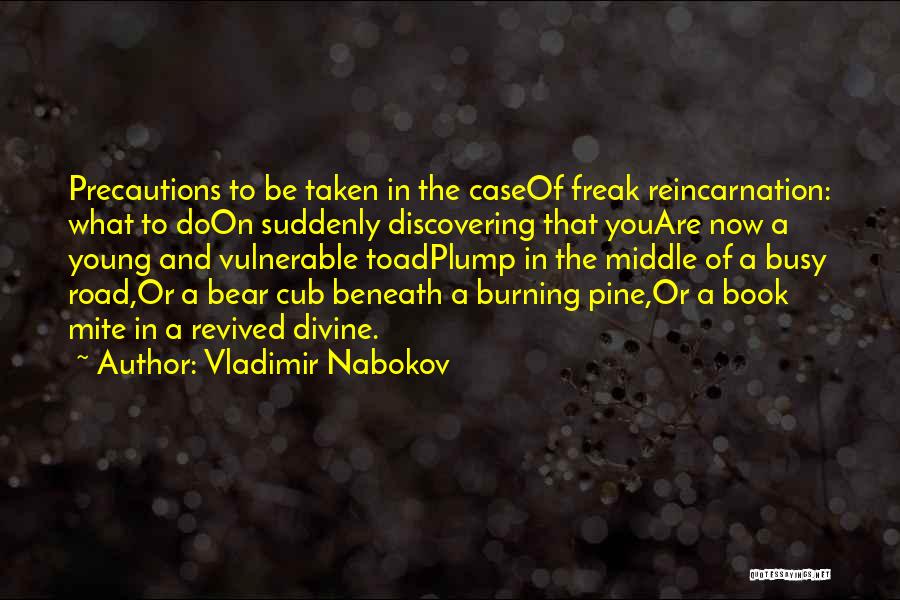 In The Middle Of The Road Quotes By Vladimir Nabokov