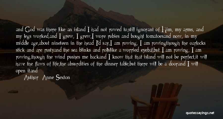 In The Middle Of The Sea Quotes By Anne Sexton