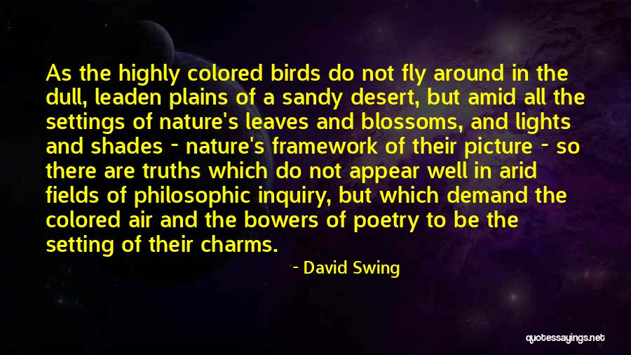 In The Nature Quotes By David Swing