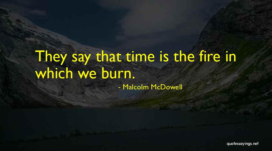 In The New Year Quotes By Malcolm McDowell In The New Year Quotes By Malcolm McDowell