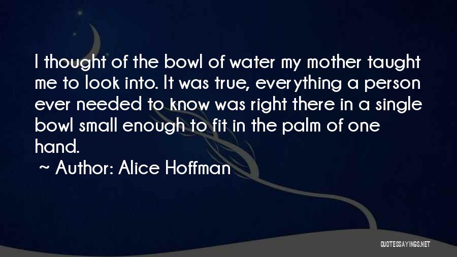 In The Palm Of My Hand Quotes By Alice Hoffman