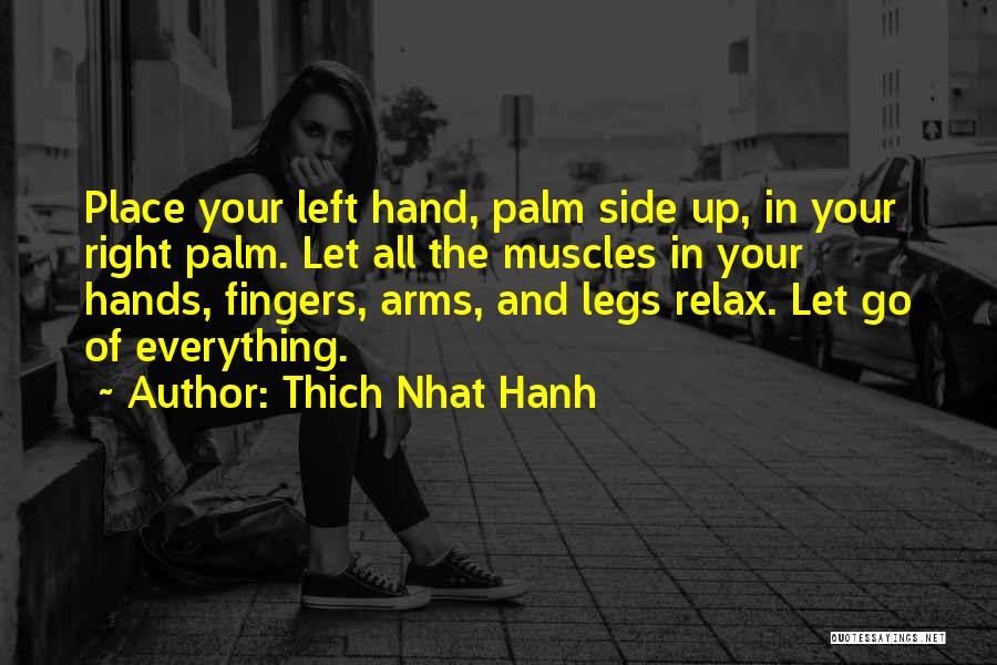 In The Palm Of Your Hand Quotes By Thich Nhat Hanh