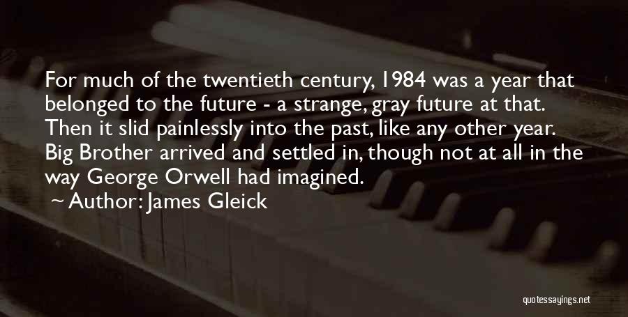 In The Past Year Quotes By James Gleick