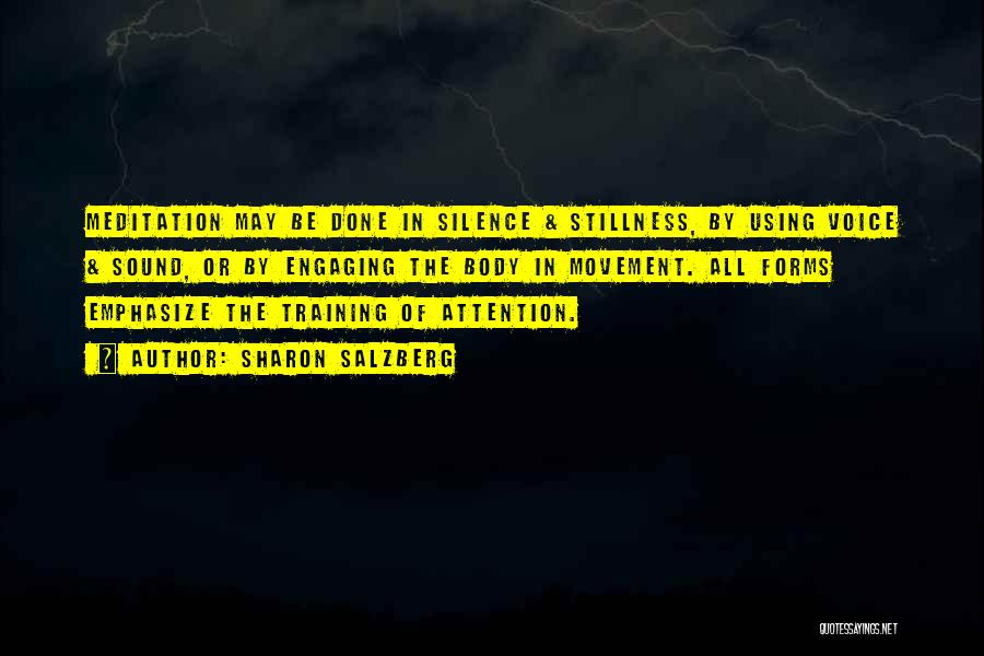 In The Silence Quotes By Sharon Salzberg