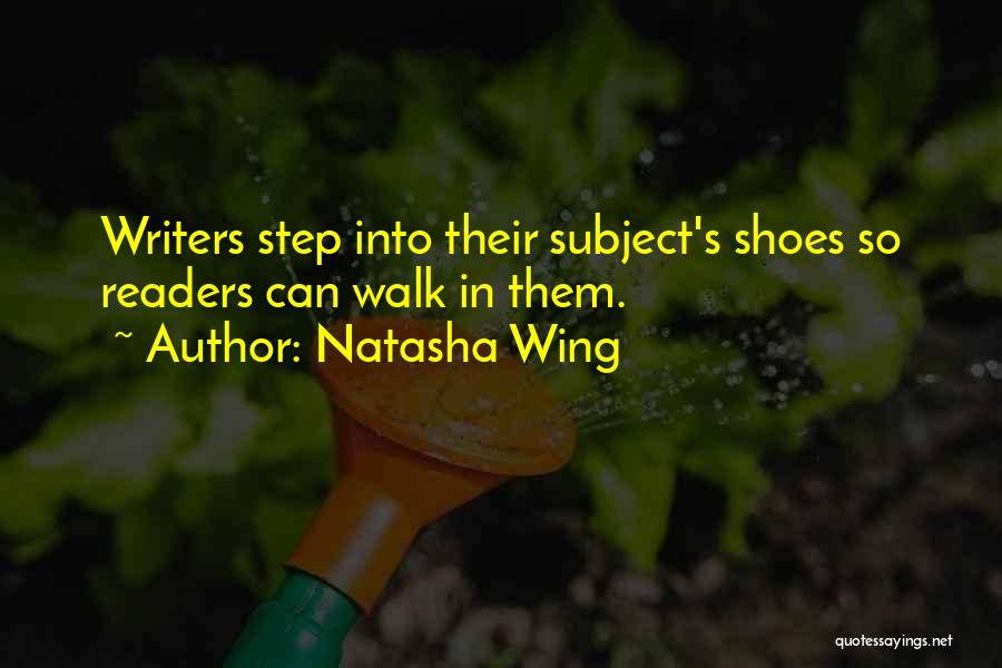 In Their Shoes Quotes By Natasha Wing