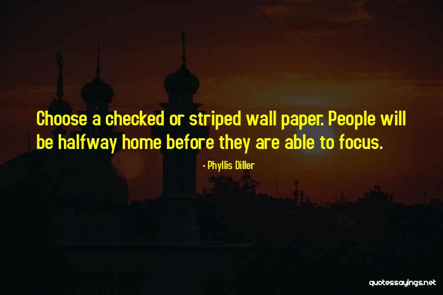 In This Home Wall Quotes By Phyllis Diller