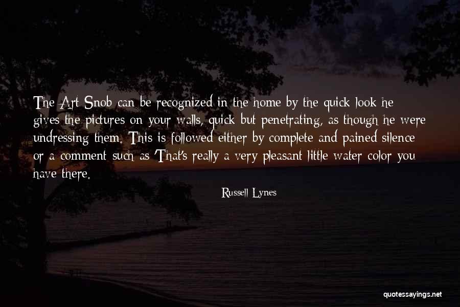 In This Home Wall Quotes By Russell Lynes In This Home Wall Quotes By Russell Lynes