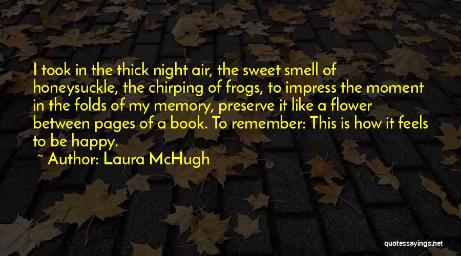 In This Moment I Am Happy Quotes By Laura McHugh
