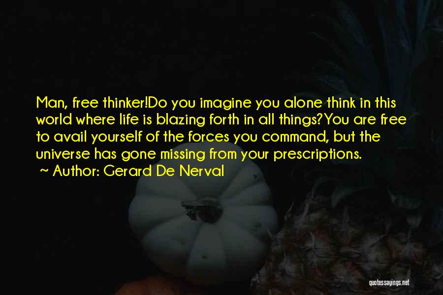 In This World Alone Quotes By Gerard De Nerval