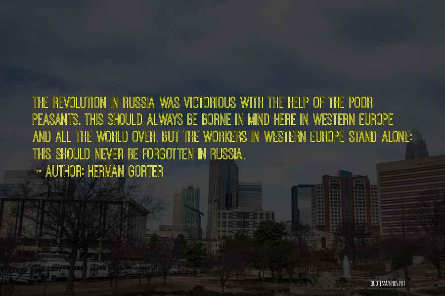 In This World Alone Quotes By Herman Gorter