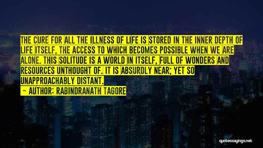 In This World Alone Quotes By Rabindranath Tagore