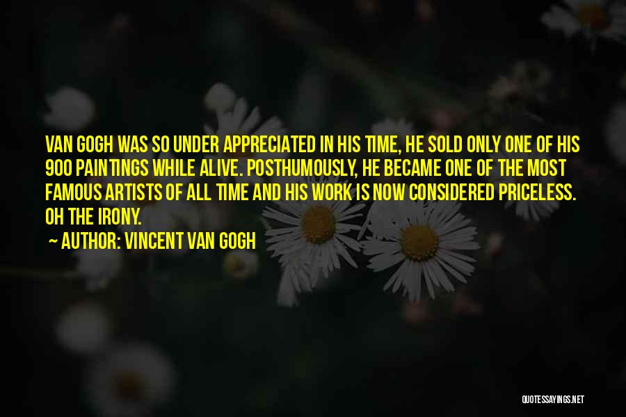 In Time Famous Quotes By Vincent Van Gogh