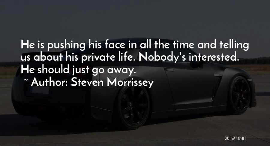 In Time Memorable Quotes By Steven Morrissey