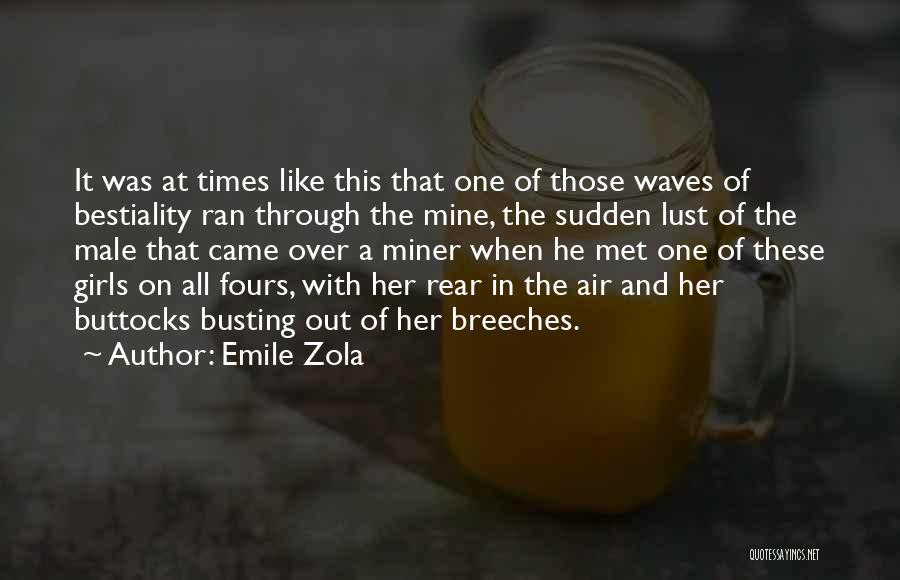 In Times Like These Quotes By Emile Zola