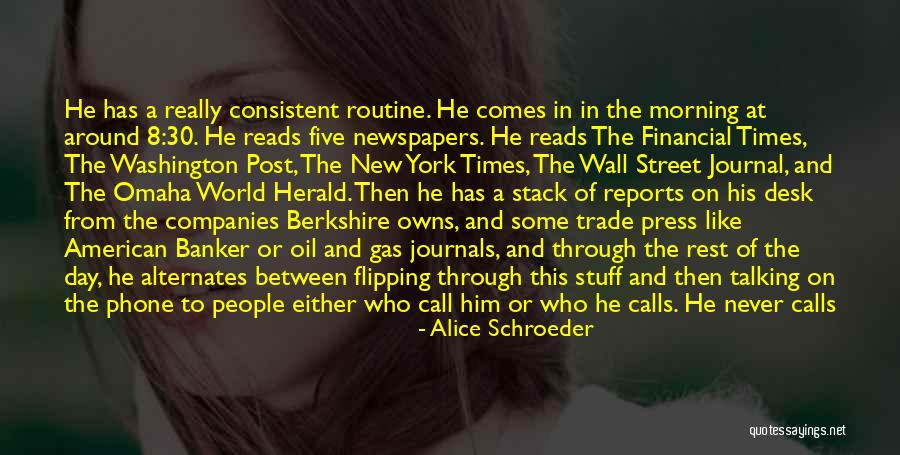 In Times Like This Quotes By Alice Schroeder