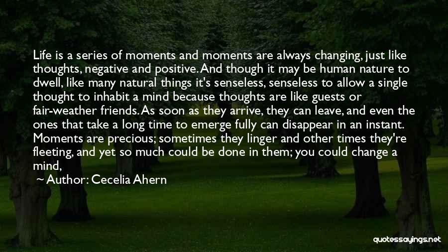 In Times Of Change Quotes By Cecelia Ahern