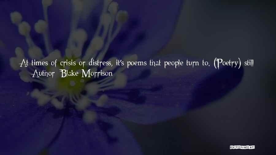 In Times Of Crisis Quotes By Blake Morrison
