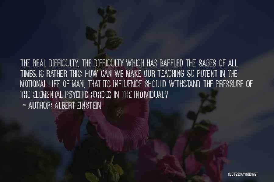 In Times Of Difficulty Quotes By Albert Einstein