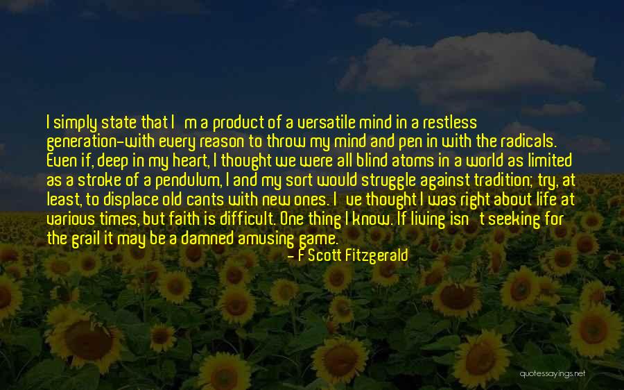 In Times Of Struggle Quotes By F Scott Fitzgerald