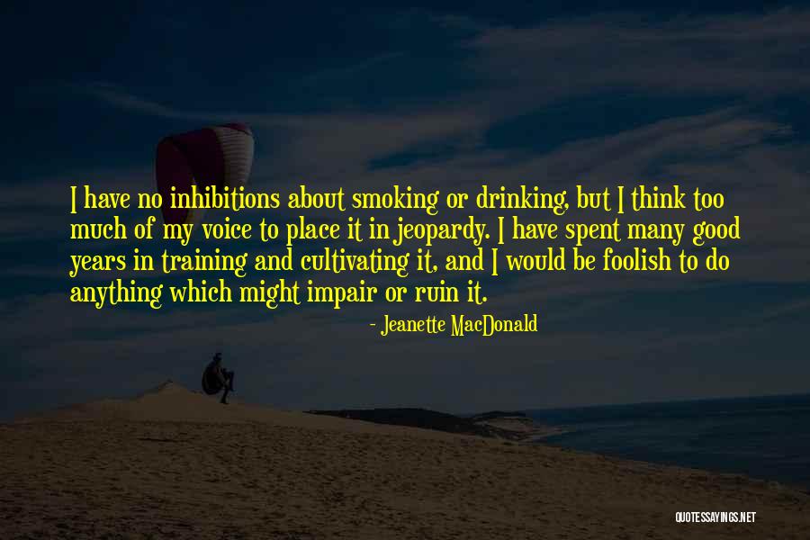 In Training Quotes By Jeanette MacDonald In Training Quotes By Jeanette MacDonald