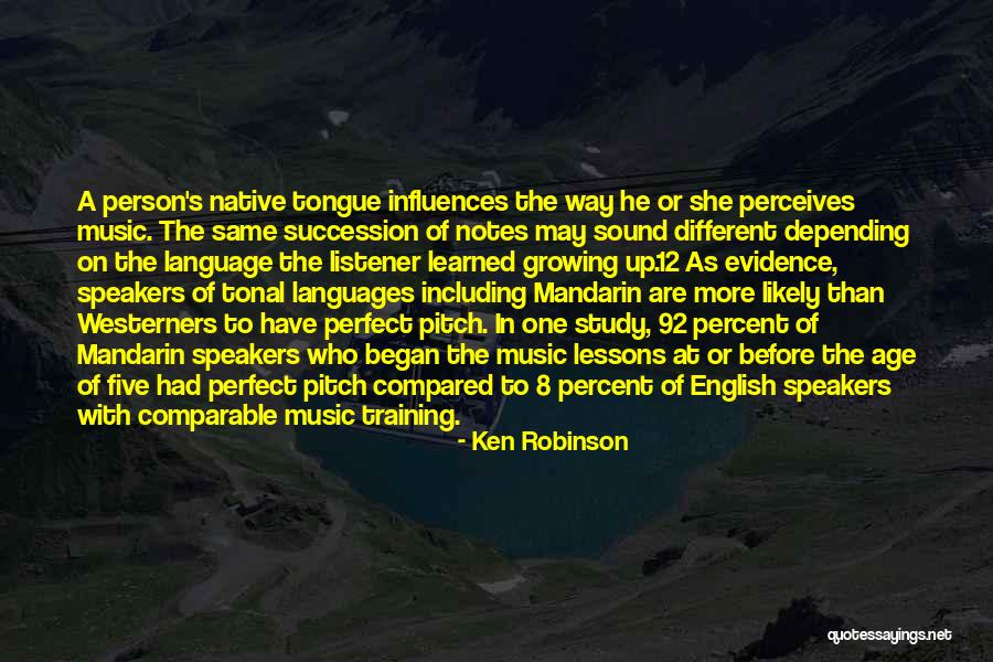 In Training Quotes By Ken Robinson