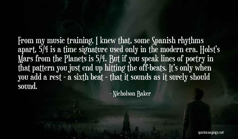 In Training Quotes By Nicholson Baker In Training Quotes By Nicholson Baker