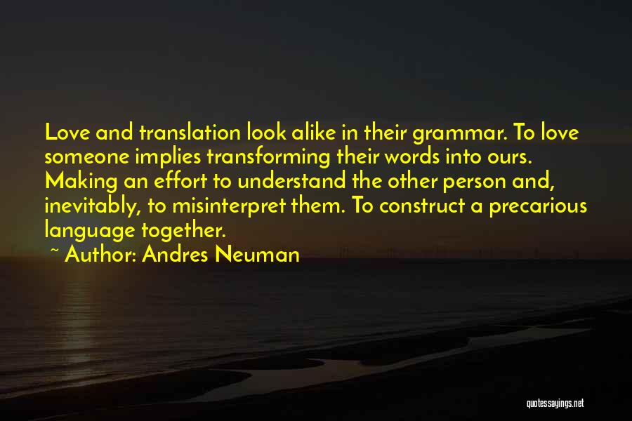 In Translation Quotes By Andres Neuman