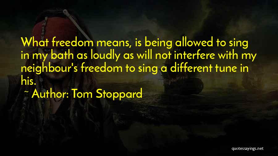 In Tune Quotes By Tom Stoppard