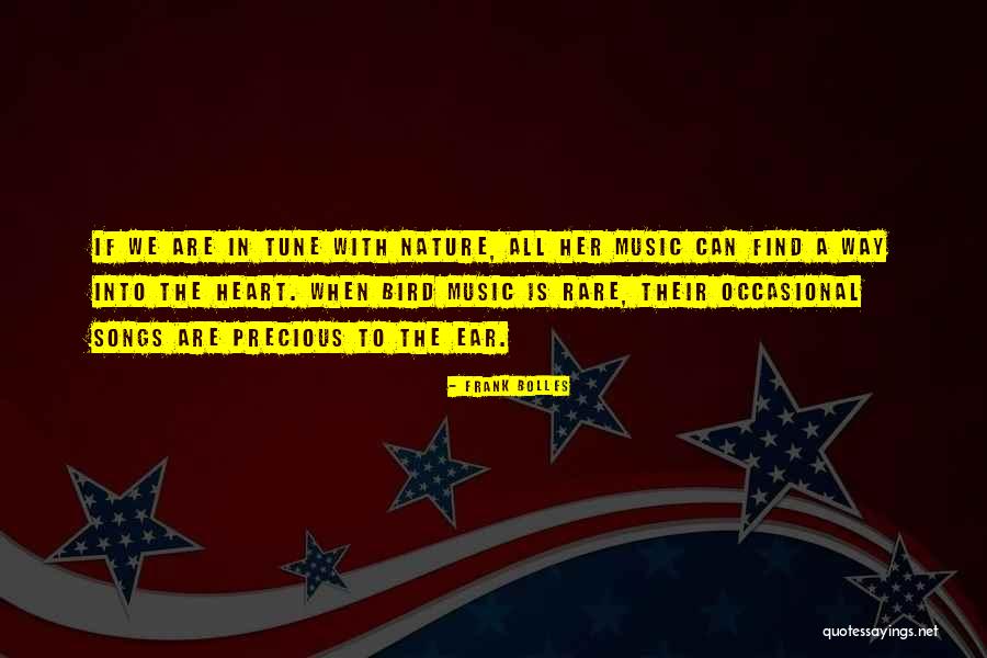 In Tune With Nature Quotes By Frank Bolles In Tune With Nature Quotes By Frank Bolles