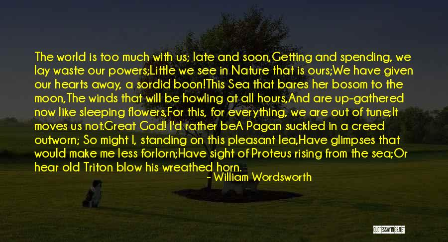 In Tune With Nature Quotes By William Wordsworth In Tune With Nature Quotes By William Wordsworth