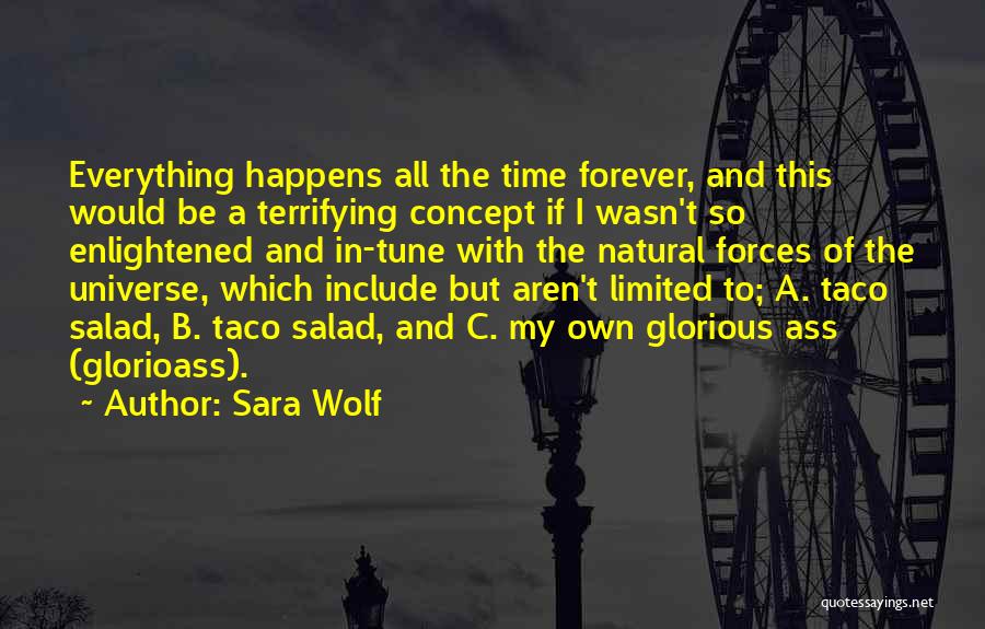 In Tune With The Universe Quotes By Sara Wolf