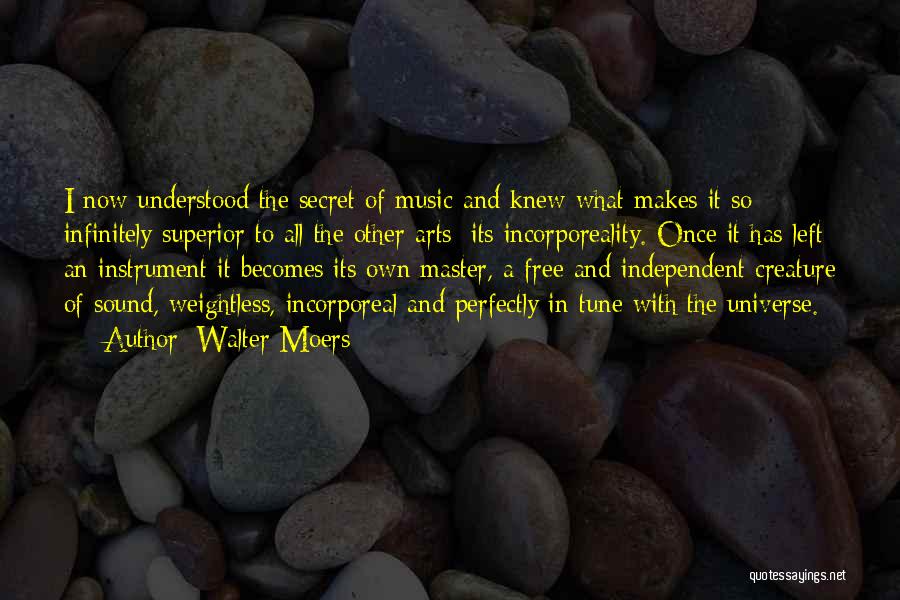 In Tune With The Universe Quotes By Walter Moers