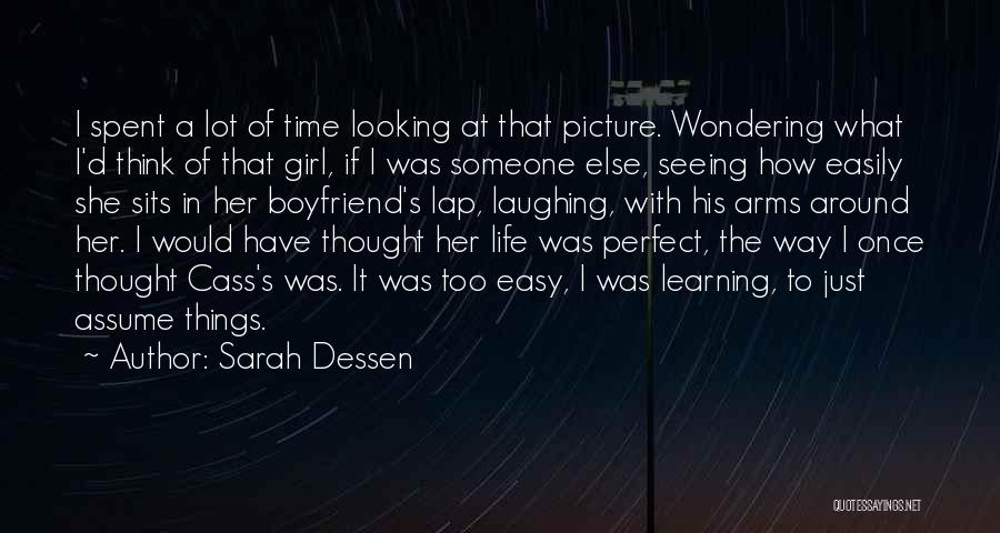 In Your Arms Picture Quotes By Sarah Dessen