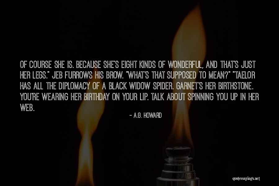 In Your Birthday Quotes By A.G. Howard In Your Birthday Quotes By A.G. Howard