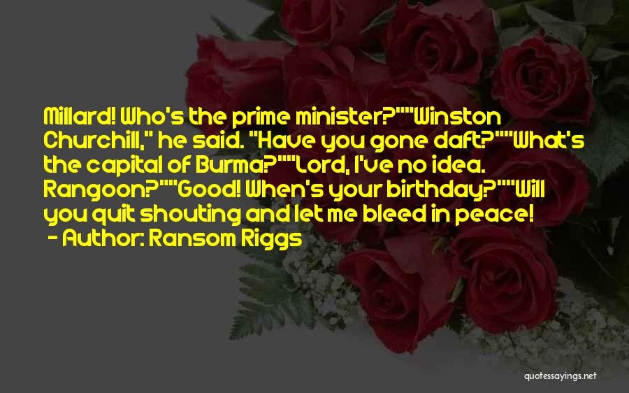 In Your Birthday Quotes By Ransom Riggs