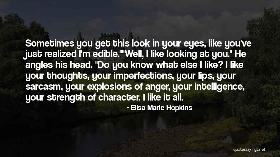 In Your Eyes Love Quotes By Elisa Marie Hopkins