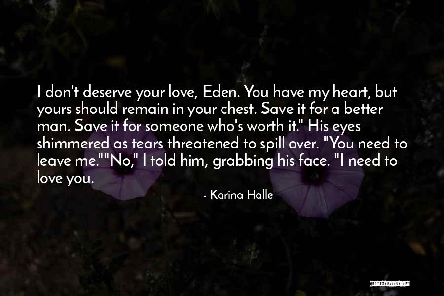 In Your Eyes Love Quotes By Karina Halle