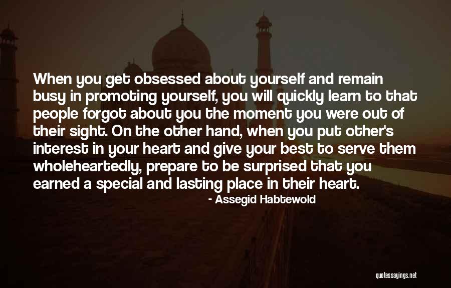 In Your Heart Quotes By Assegid Habtewold