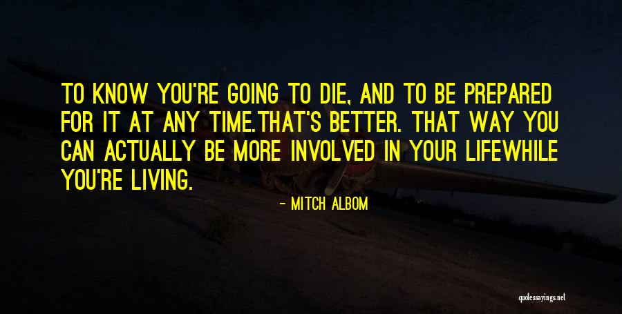 In Your Life Quotes By Mitch Albom