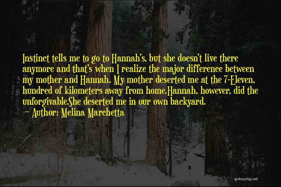 In Your Own Backyard Quotes By Melina Marchetta